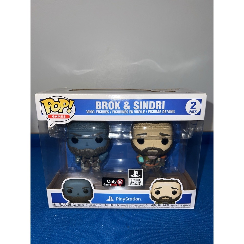 Funko Pop Brok and Sindri GameStop Exclusive 2-Pack